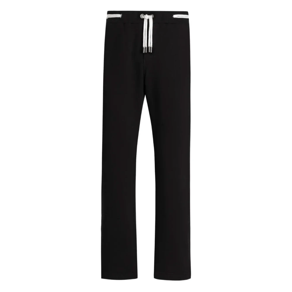 Dolce & Gabbana Men's Black Joggers - Sweatpants - S - Trousers