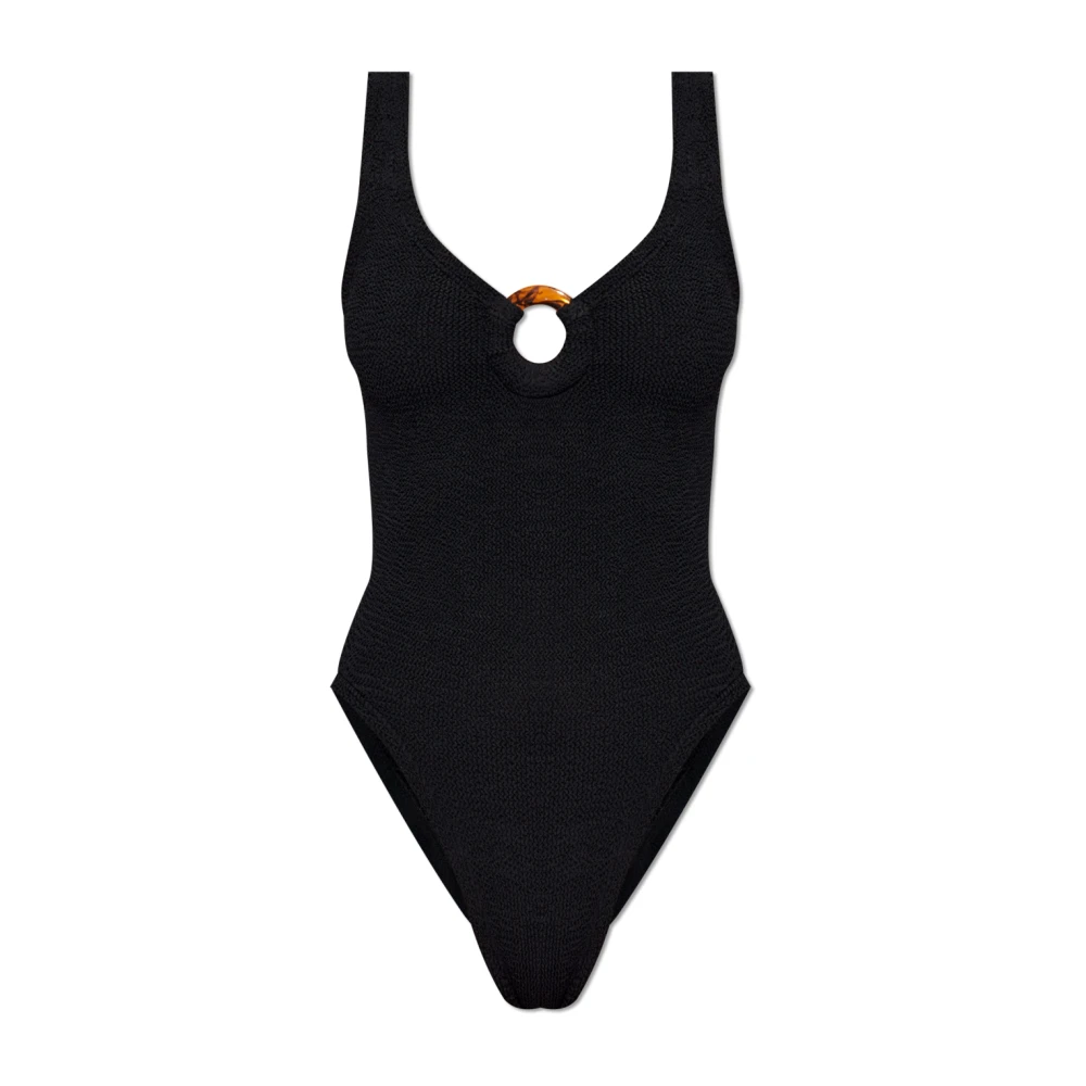 Hunza G Women's Black Swimsuits, One Size, One-Piece Swimsuit 'Celine'