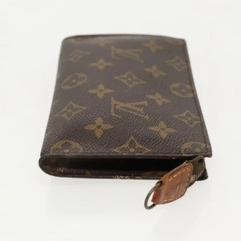 Louis Vuitton Vintage Pre-owned Canvas pouches Brown Dames