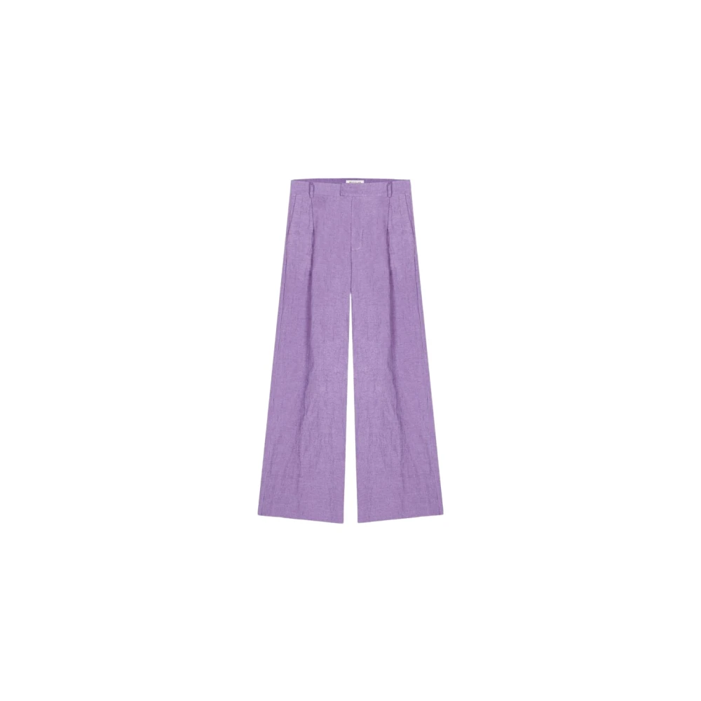 Masscob Trousers Purple Dames