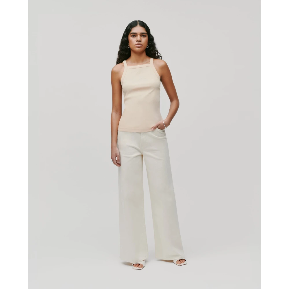 IVY OAK Klara Rose Top Yellow Dames