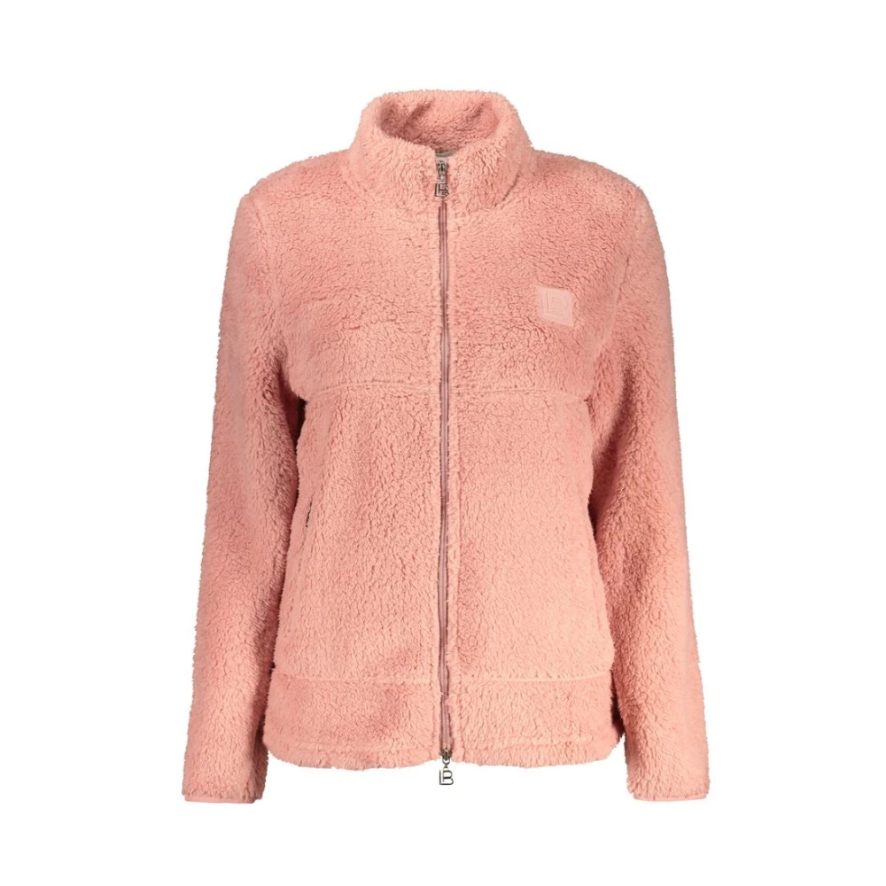 Laura Biagiotti Women's Pink Zip-Throughs, M, Long-Sleeved Sweatshirt