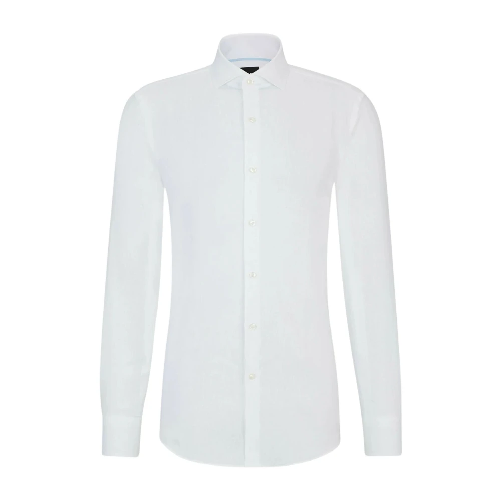 Hugo Boss Wit Business Overhemd Slim Fit White Heren