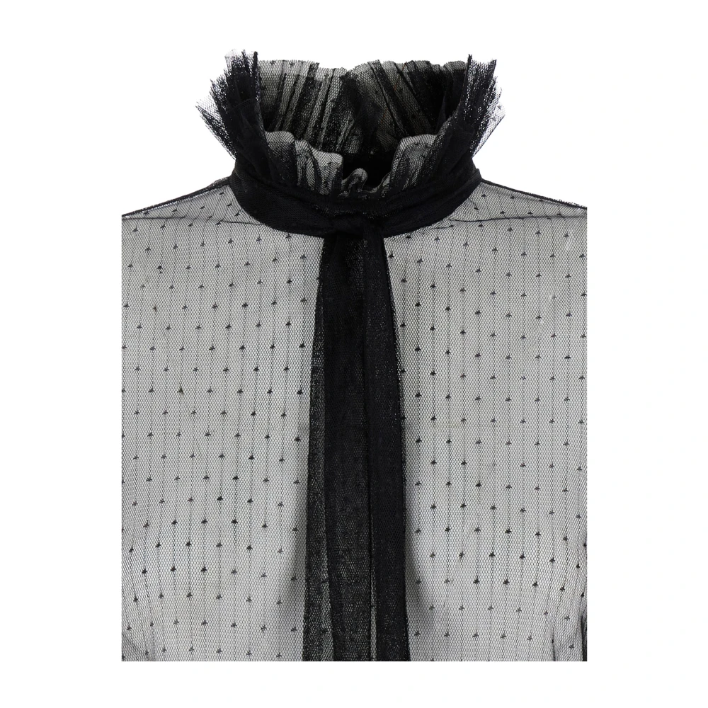 Philosophy di Lorenzo Serafini Zwarte Shirt Camicia Black Dames