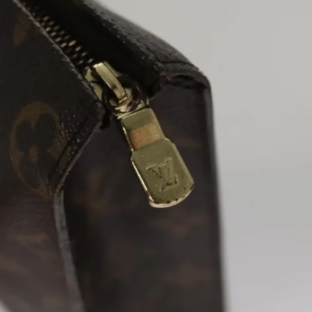 Louis Vuitton Vintage Pre-owned Canvas pouches Brown Dames