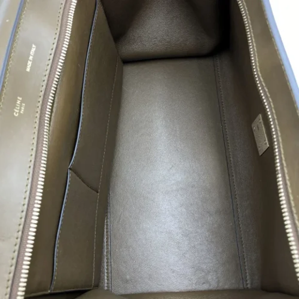 Celine Vintage Pre-owned Leather totes Brown Dames