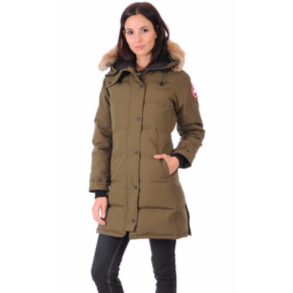 Canada Goose Shelburne Down Jacket Green Dames