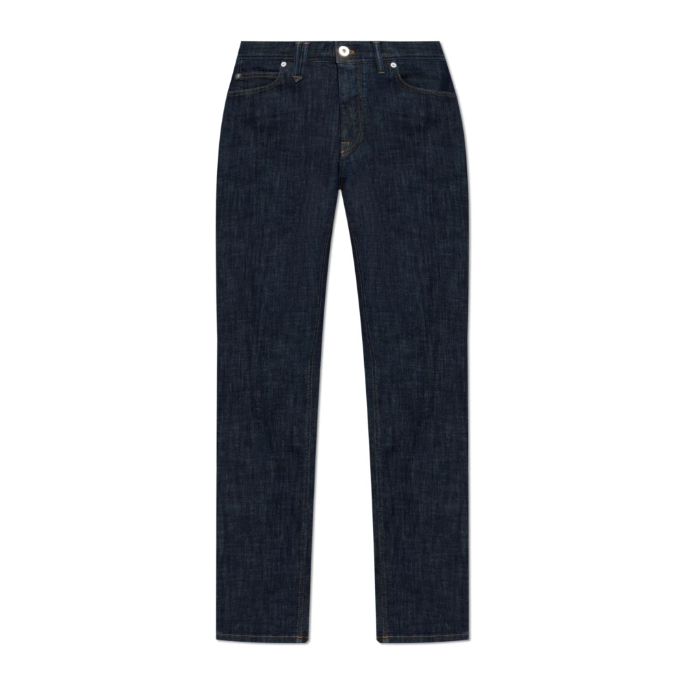 Brioni Jeans met licht toelopende pijpen Blue Heren