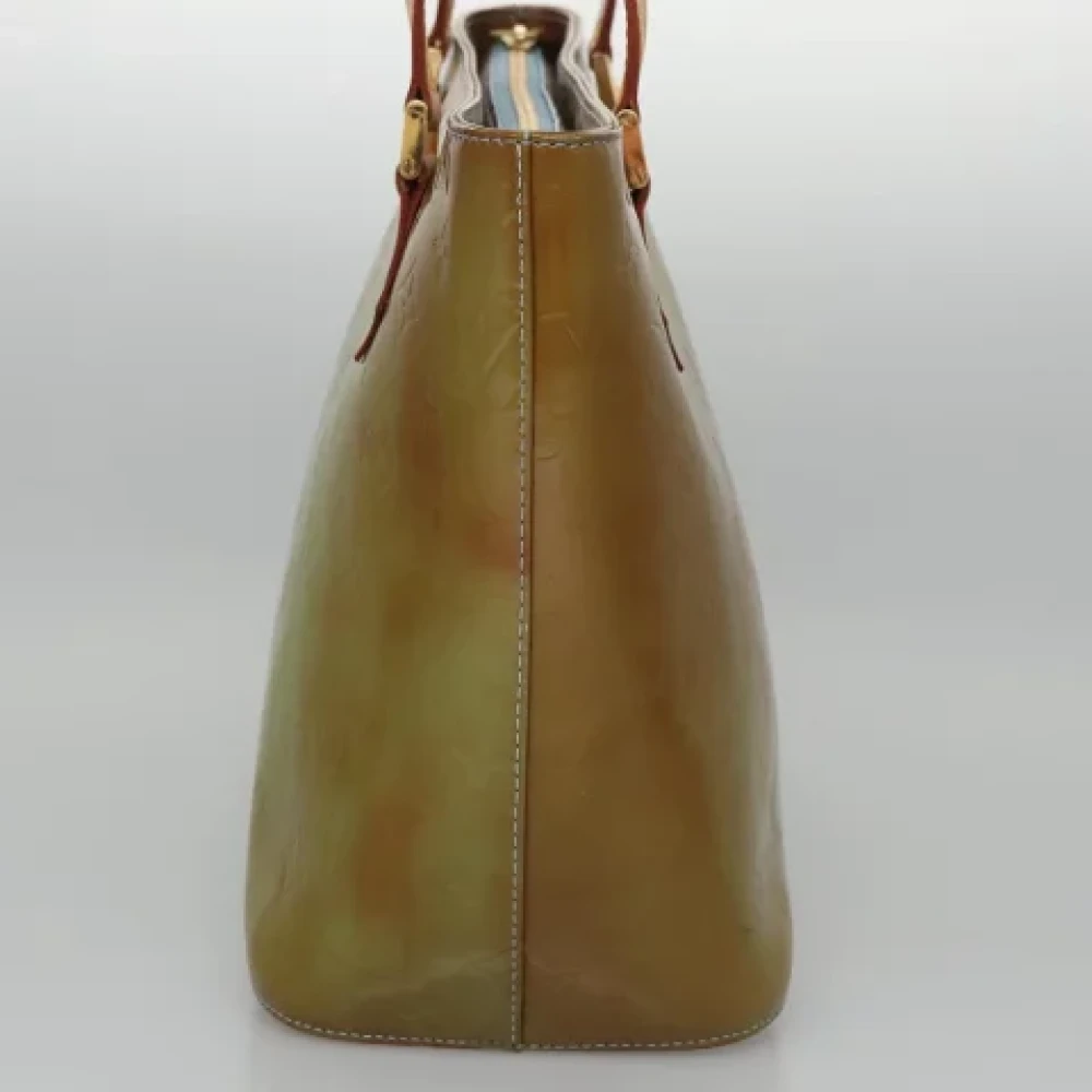 Louis Vuitton Vintage Pre-owned Leather handbags Green Dames