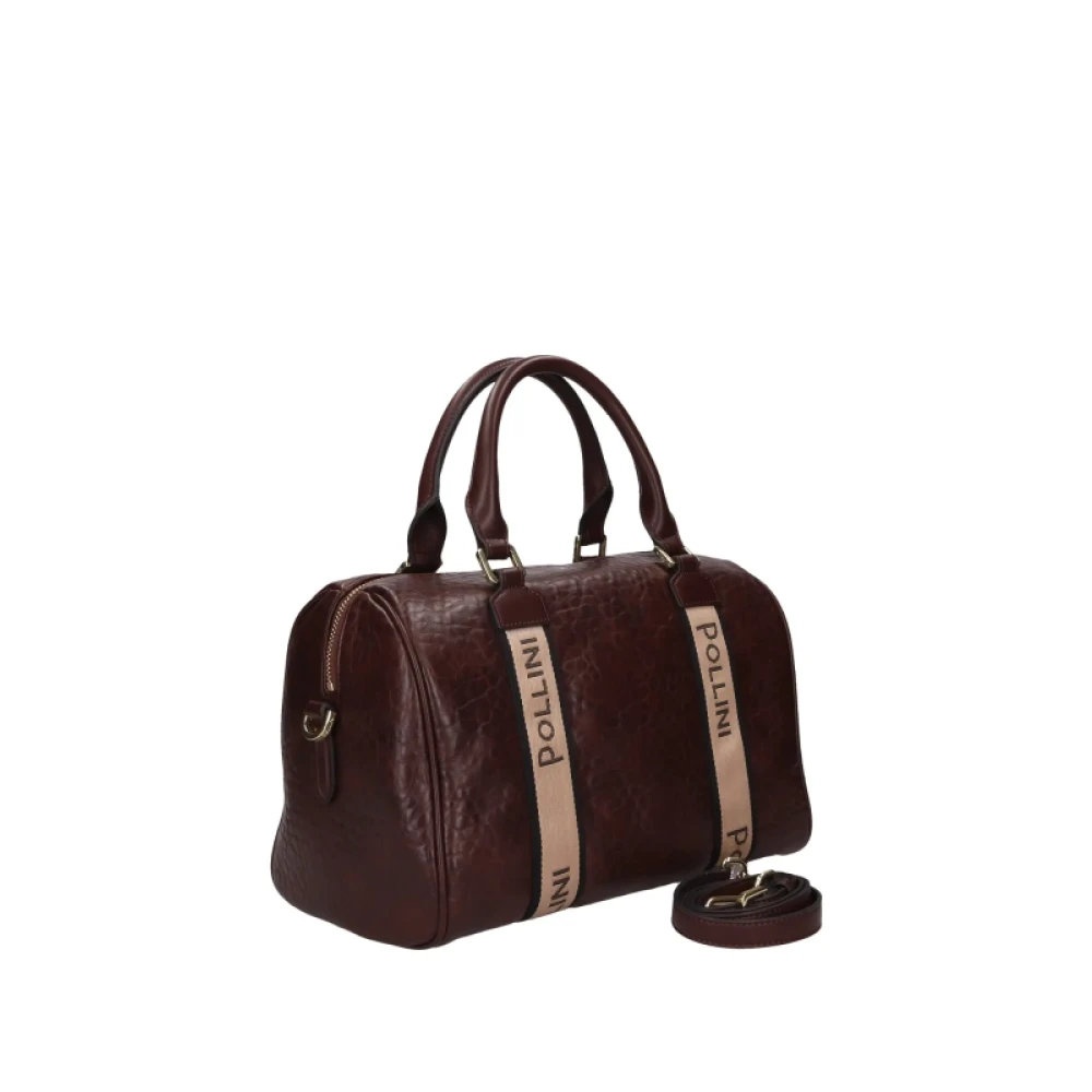 Pollini Stijlvolle Grote Array Tas Brown Dames