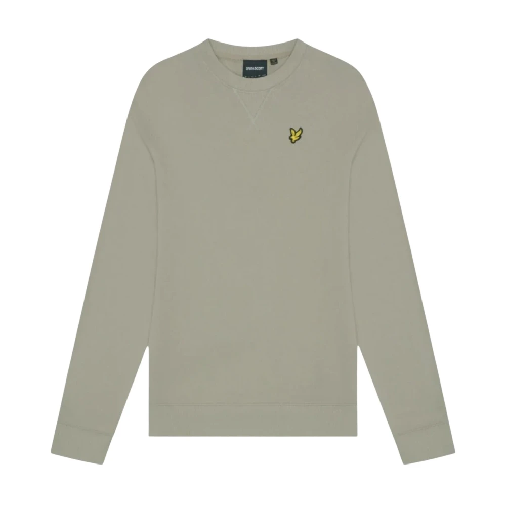 Lyle & Scott Klassieke Logo Sweatshirt Alle Seizoenen Green Heren