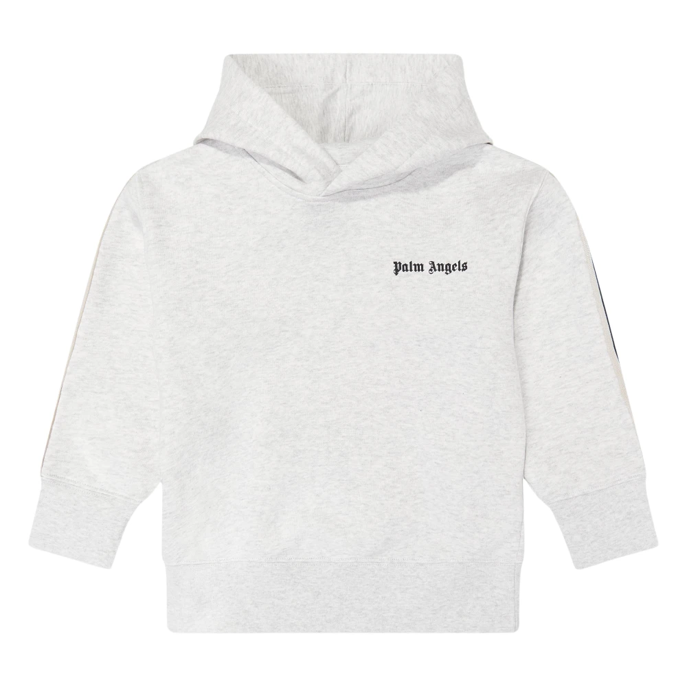 Palm Angels Classic Logo Hoodie - Unisex - Kids Sweatshirts - Gray - 12 Y - Kids
