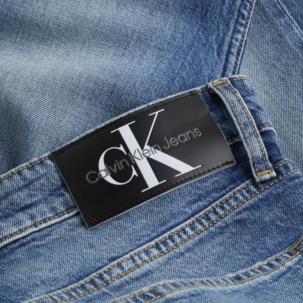 Calvin Klein Blauwe Skinny Jeans All-Season Stijl Blue Heren