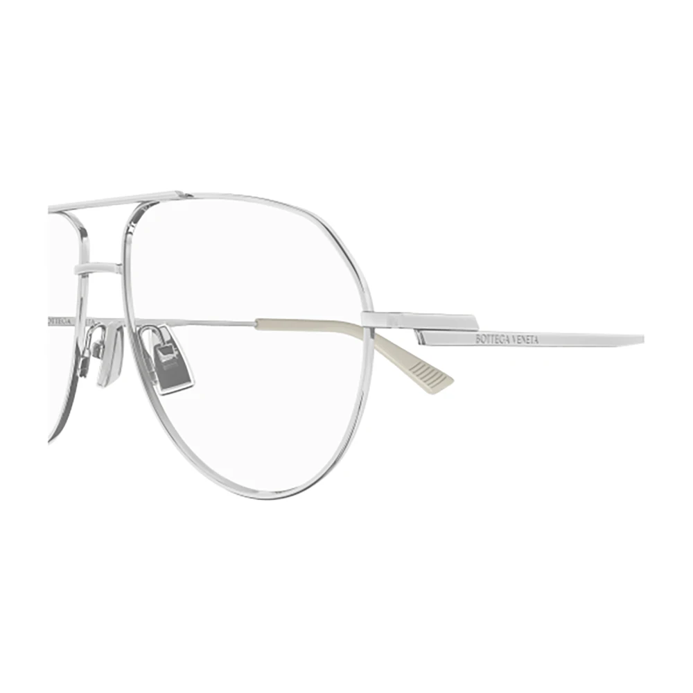 Bottega Veneta Metallic Optische Frames voor Vrouwen Gray Dames