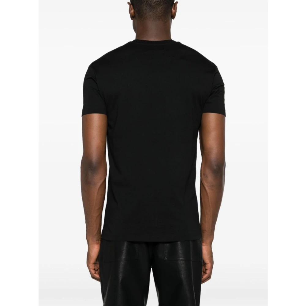 Vivienne Westwood Zwarte Katoenen Orb Logo T-shirts Black Dames