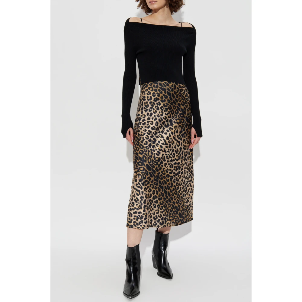 AllSaints Tweedelige jurk Hera Black Dames