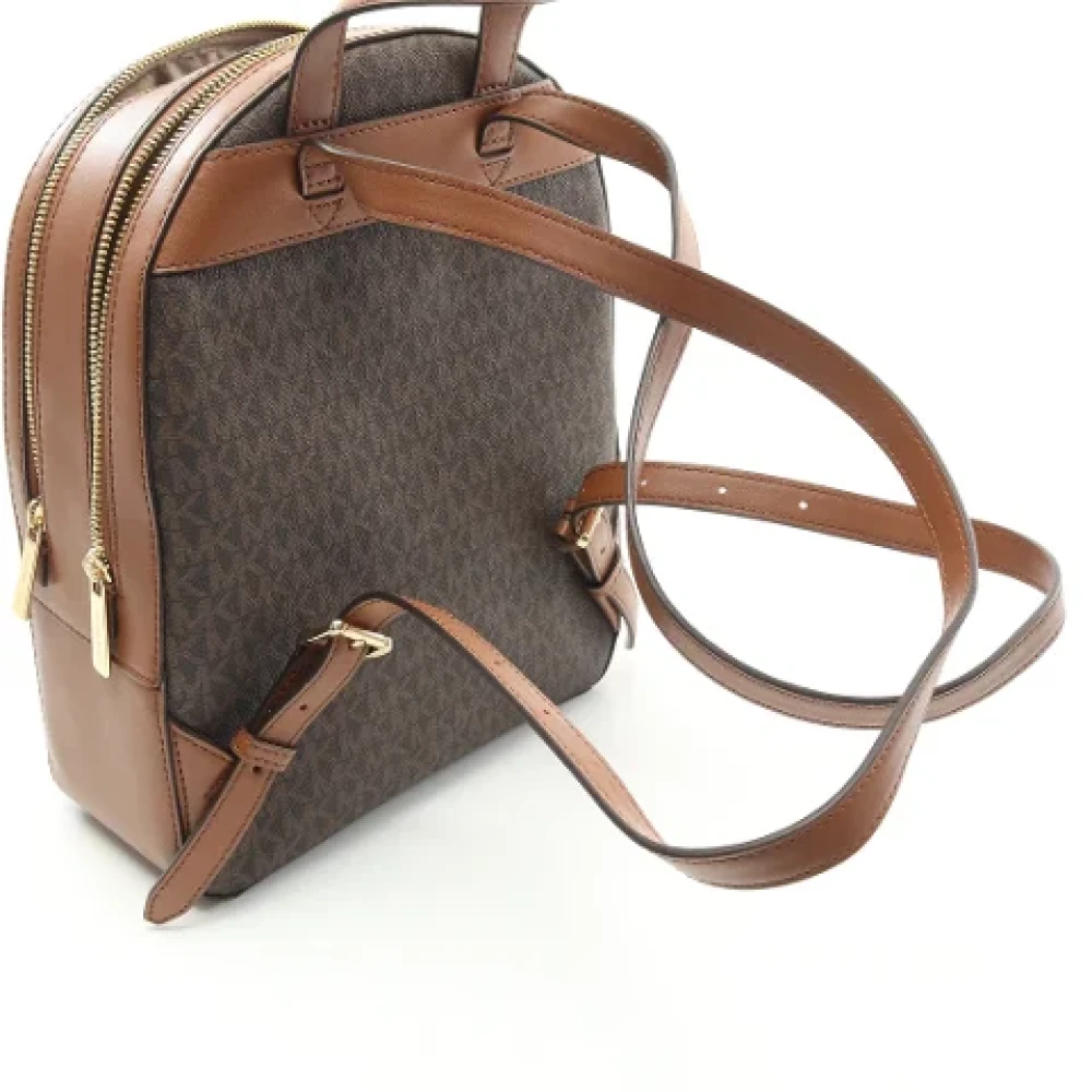 Michael Kors Pre-owned Leather backpacks Black Dames