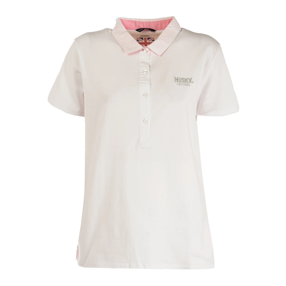 Husky Original Tijdloze Mia Dames Polo Shirt White Dames
