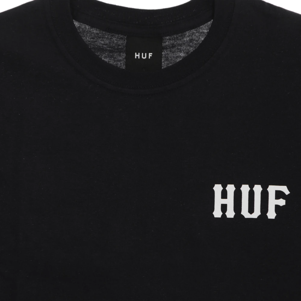 HUF Klassieke Navy Heren T-shirt Korte Mouw Blue Heren