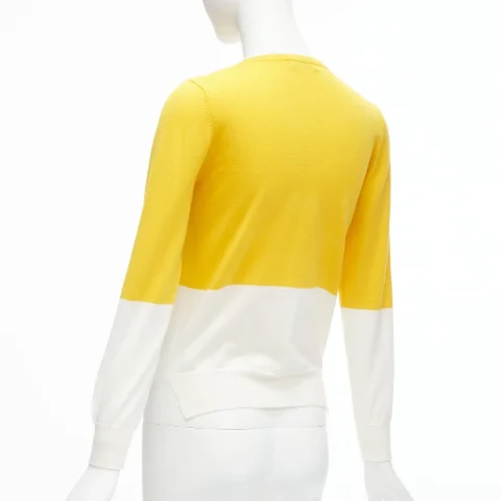 Stella McCartney Pre-owned Cotton tops Yellow Dames