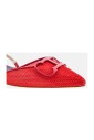 ballerines-insignia-en-maille-rouge