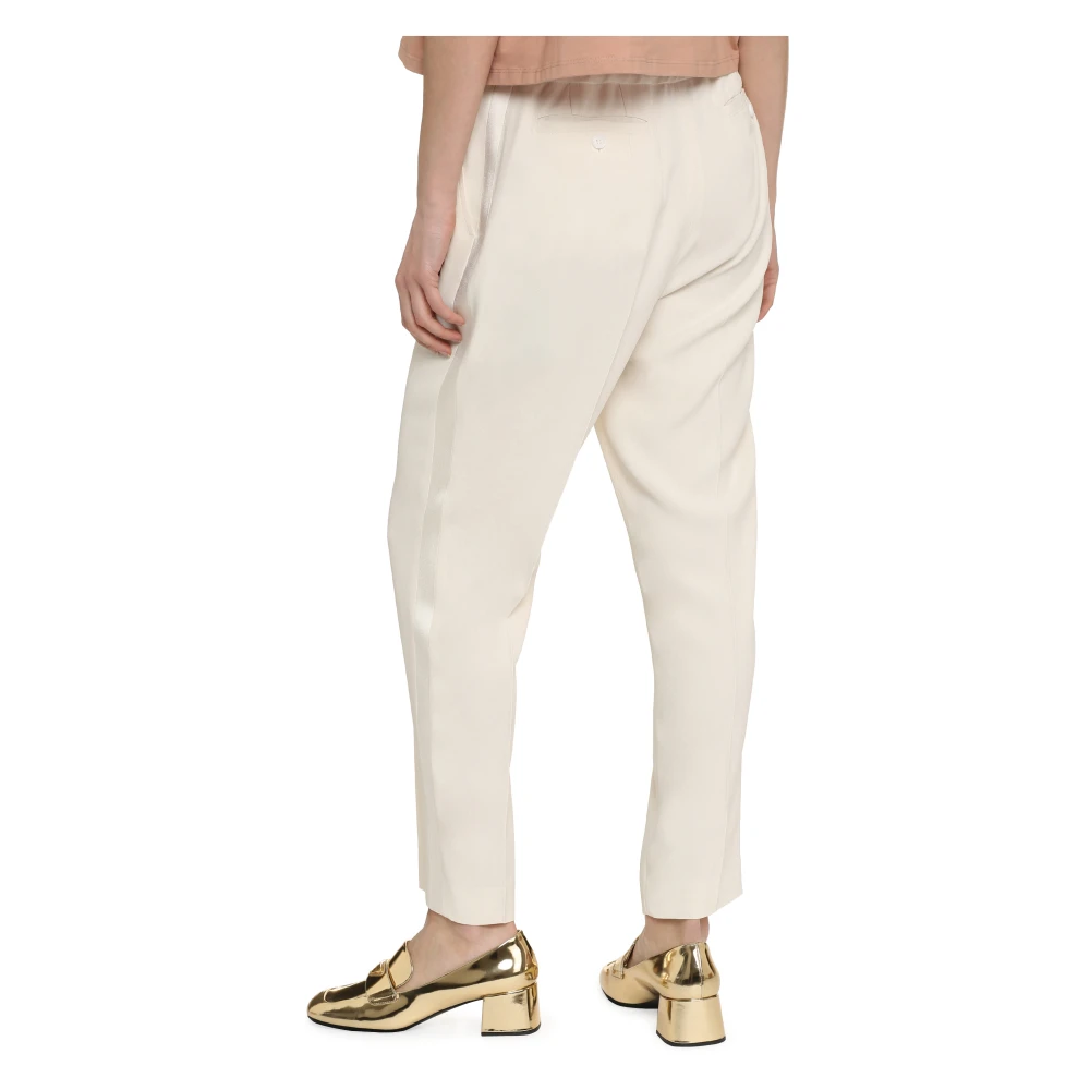 Aspesi Klassieke Straight-Leg Broek Beige Dames