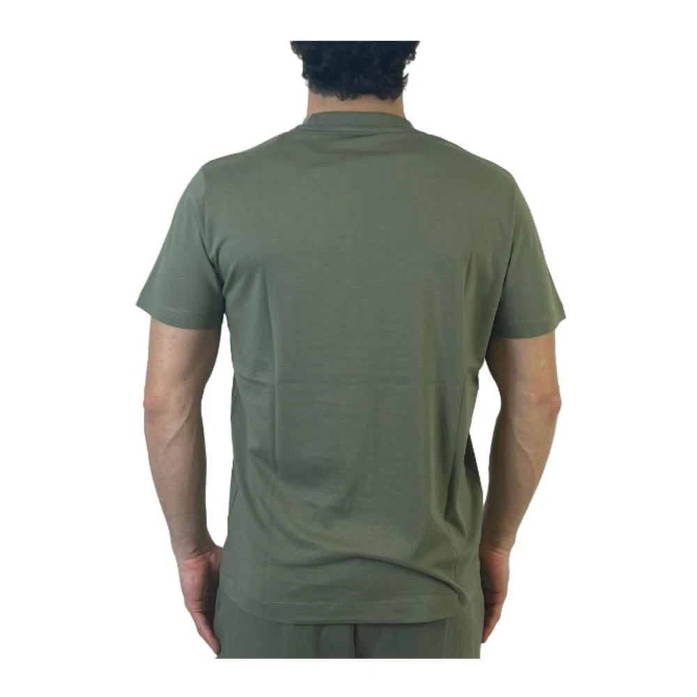 John Richmond Heren Casual T-Shirt Green Heren