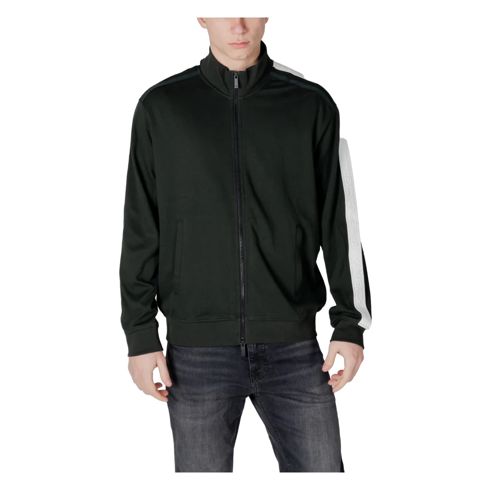 Armani Exchange Katoenen Heren Sweatshirt Gray Heren