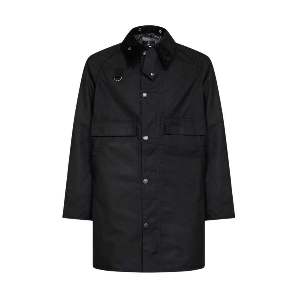 Barbour Men's Black Long Spey Wax Jacket ( - 40) - Size 40 - Image 5
