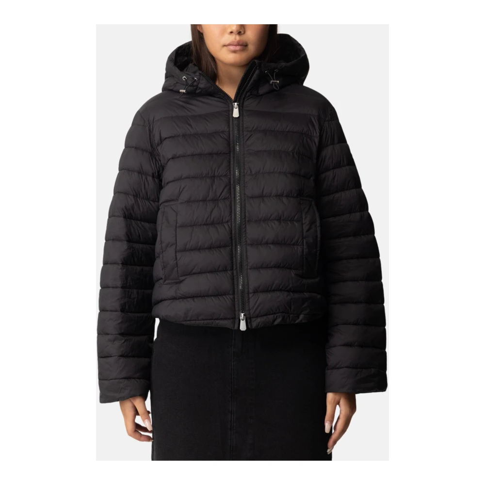 Pinko Stijlvolle Jas voor Vrouwen Black Dames