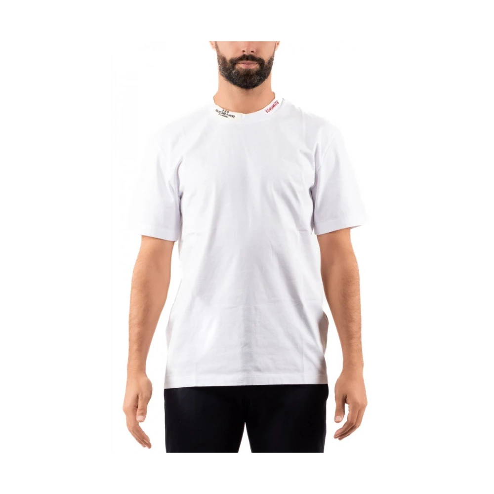 Dsquared2 Casual Katoenen T-shirt White Heren