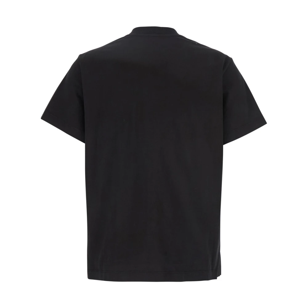 DES Phemmes Zwarte T-shirt en Polo met Kersendecoratie Black Dames