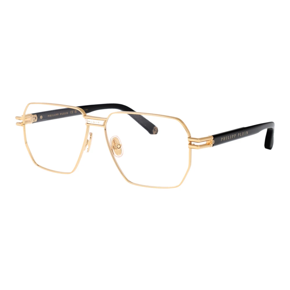 Philipp Plein Stijlvolle Optische Bril Vpp114M Yellow Heren