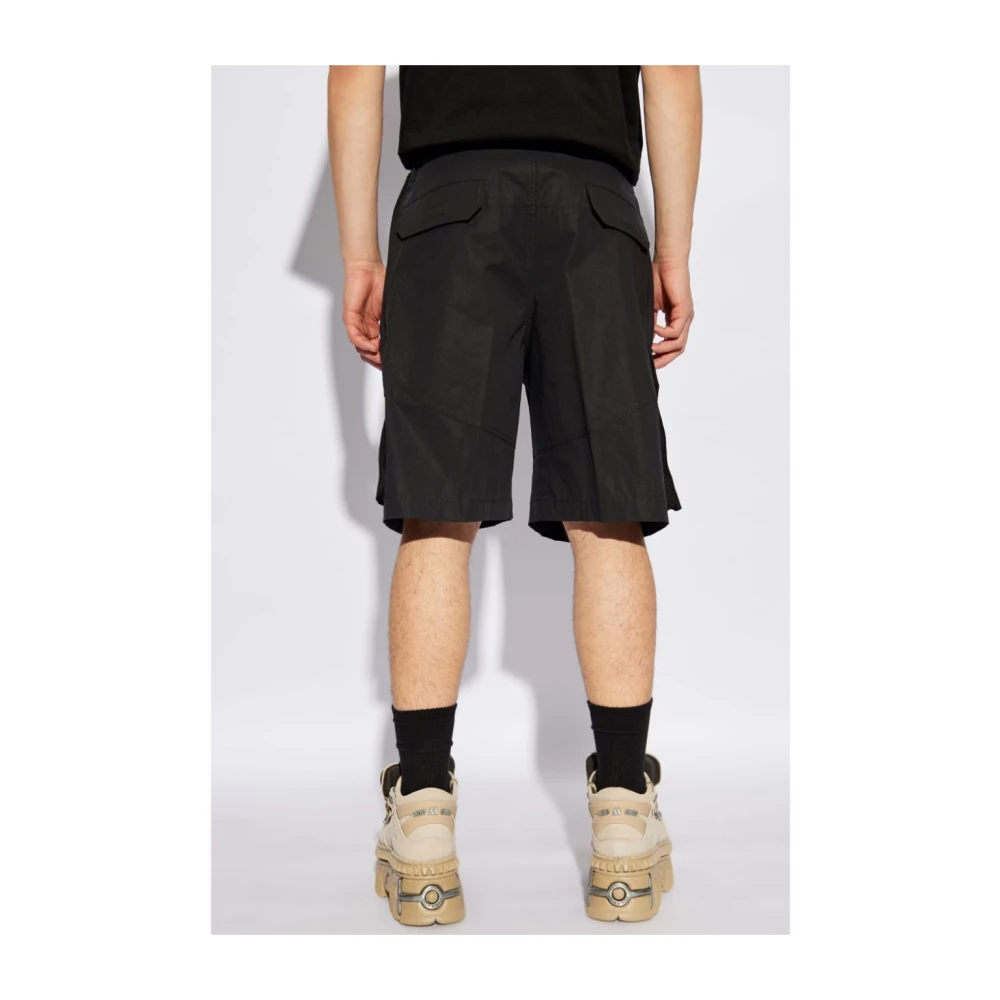 Dsquared2 Zwarte Casual Shorts voor Mannen Black Heren