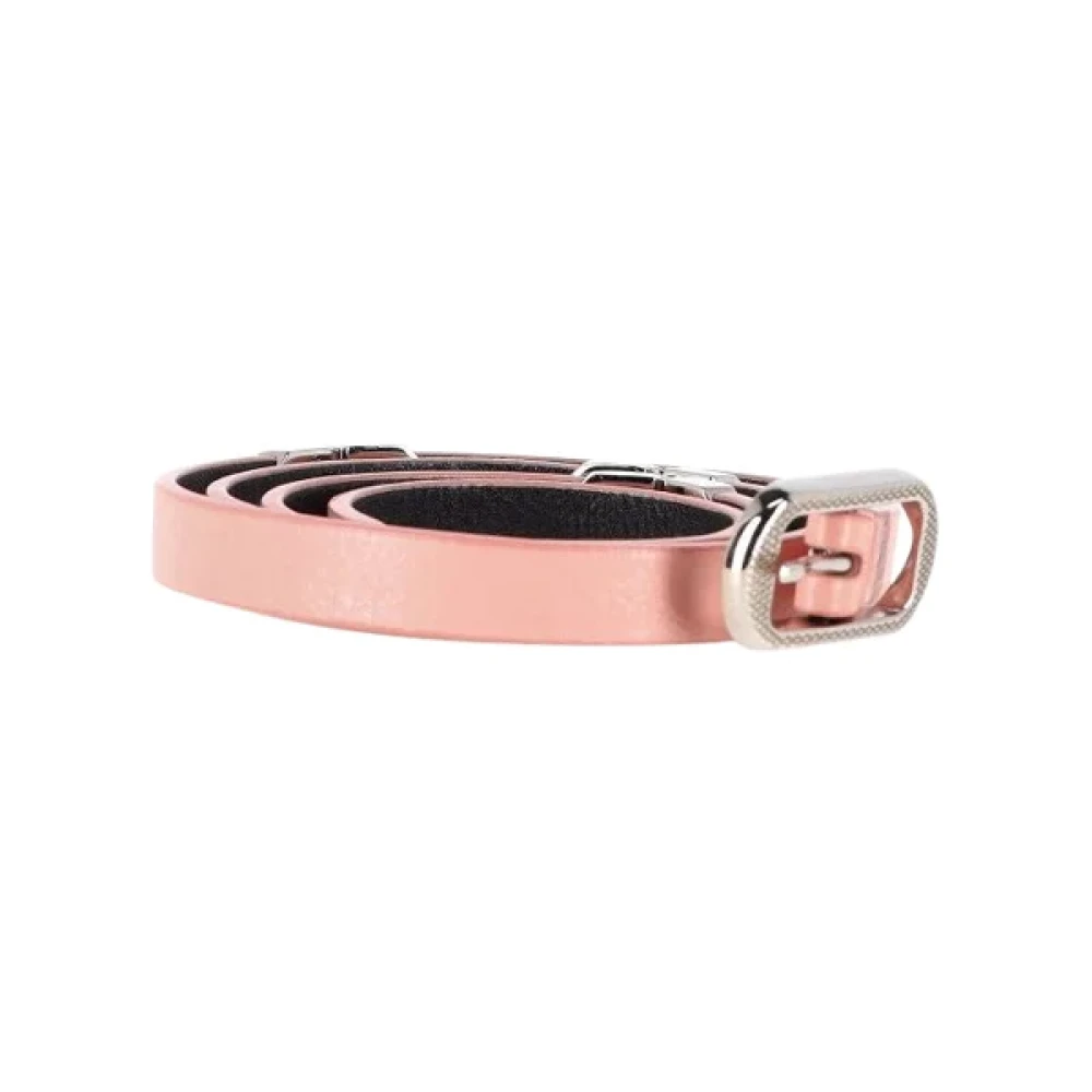 Balenciaga Vintage Pre-owned Leather belts Pink Dames