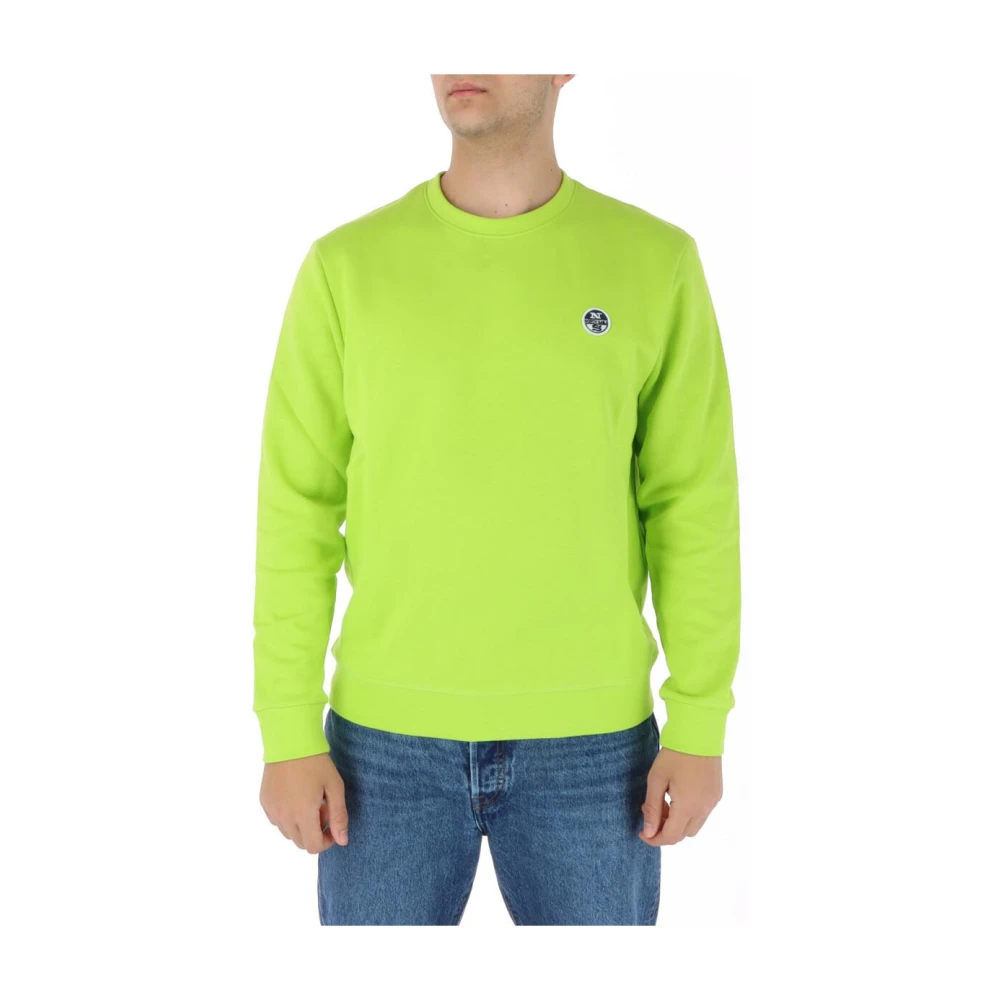 North Sails Crew Neck Sweatshirt - Male - Sweatshirts - Green - L - Sweatshirts & Hoodies