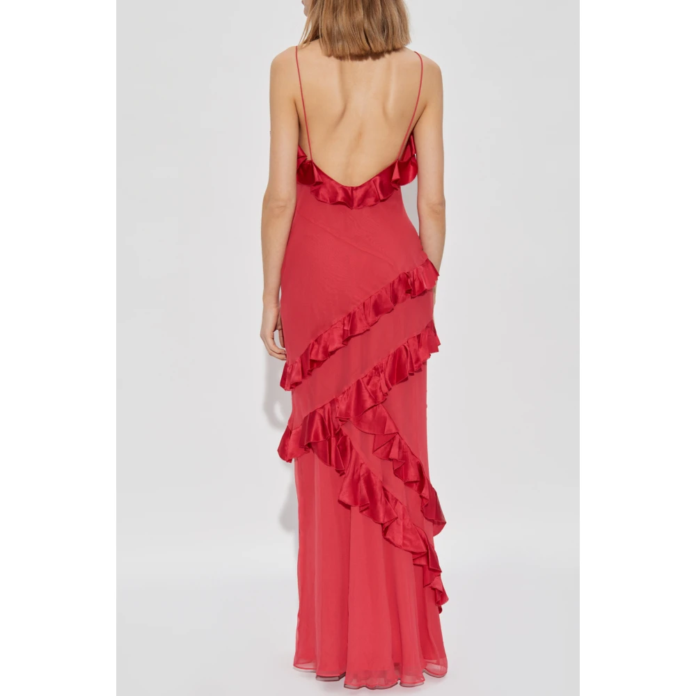 Loveshackfancy Jurk Rialto Red Dames