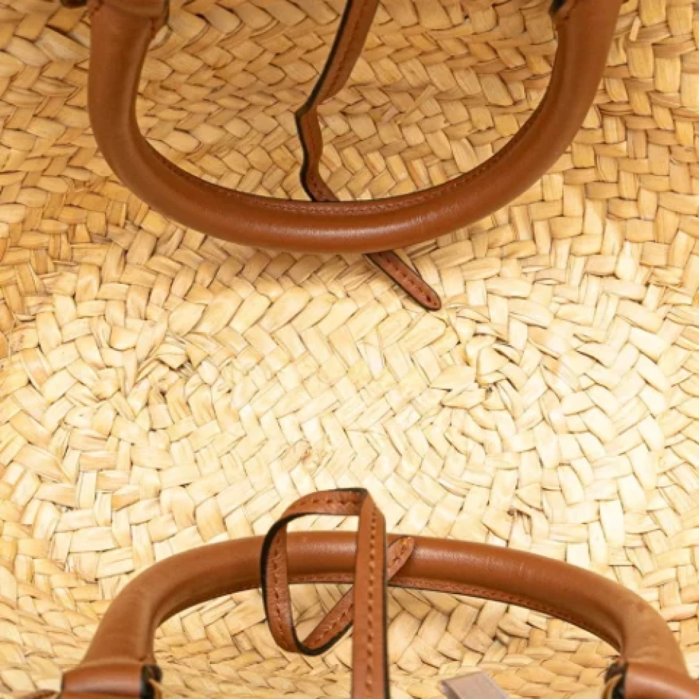 Jimmy Choo Pre-owned Raffia shoulder-bags Beige Dames