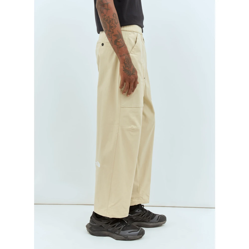 The North Face Canvas broek met geïntegreerde riem Beige Heren