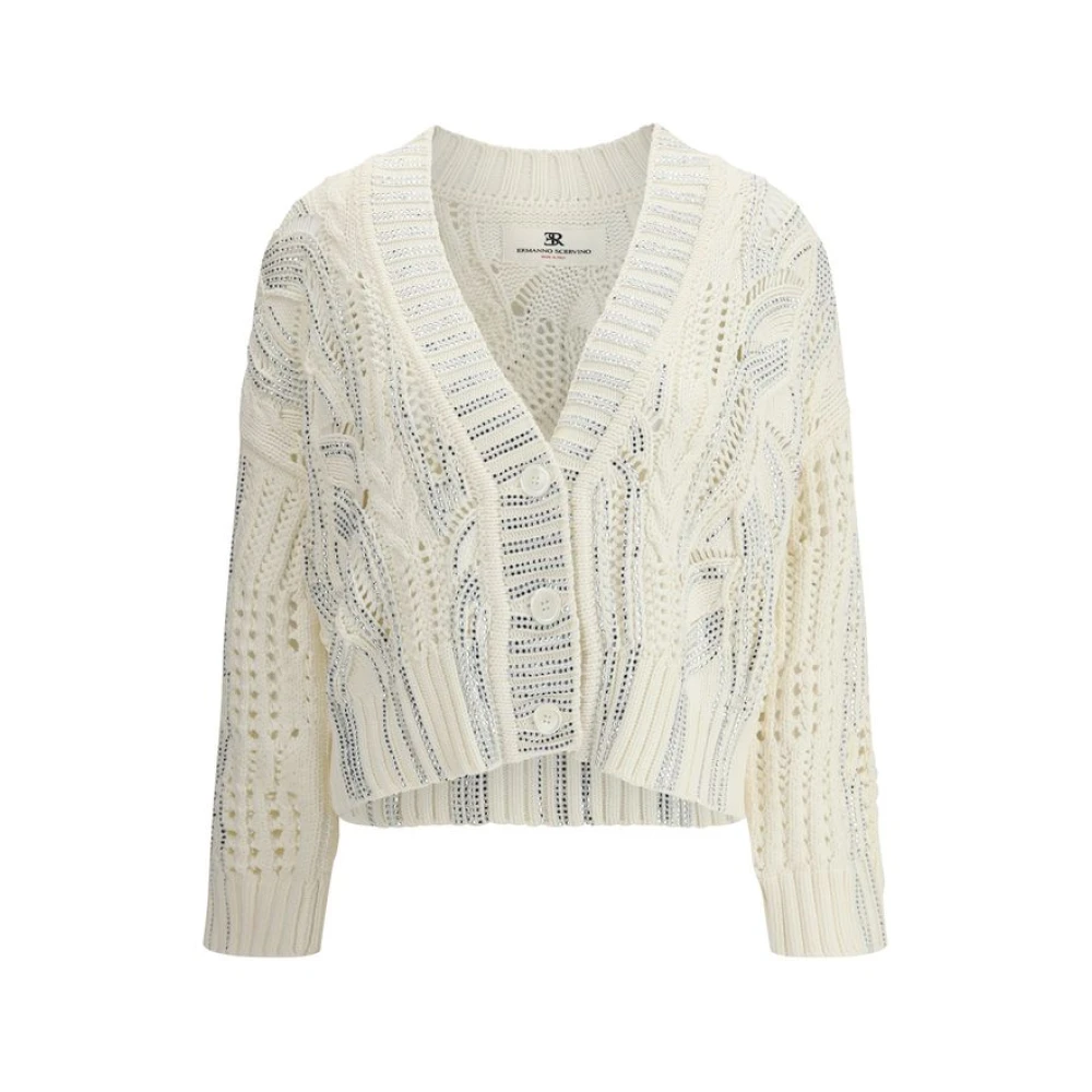 Knitwear > Cardigans - - Ermanno Scervino - Modalova
