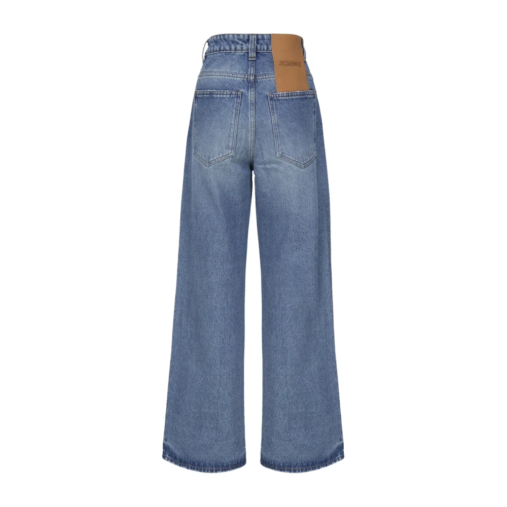 Jacquemus Denim Jeans LE De-Nîmes Large Blue Dames