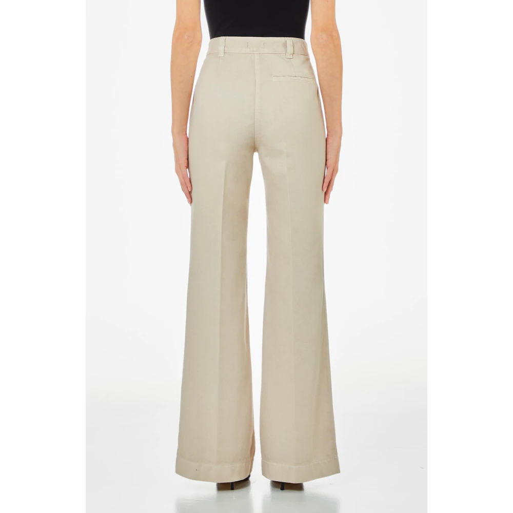 Liu Jo Rechte Pijp Broek Gray Dames