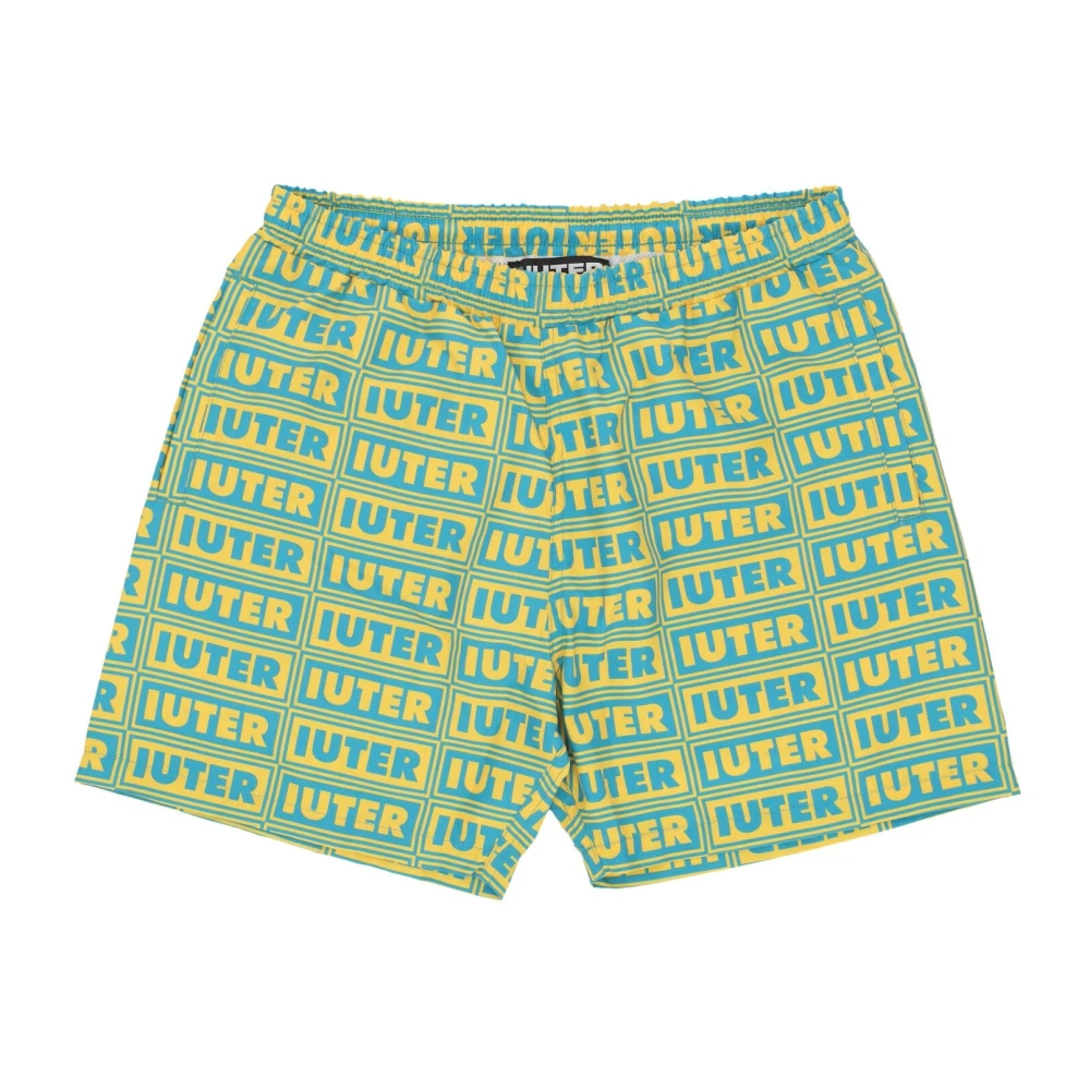 Iuter Mannelijk Multicolor Badmode Heren, Veelkleurig, Xl, Polyester, Canary Zwembroek Heren Shorts