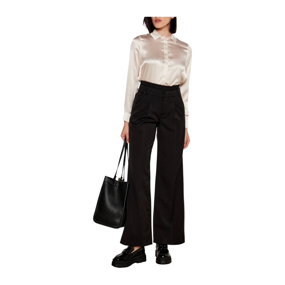 Liu Jo Zwarte Broek Wf4286 T4224 Black Dames