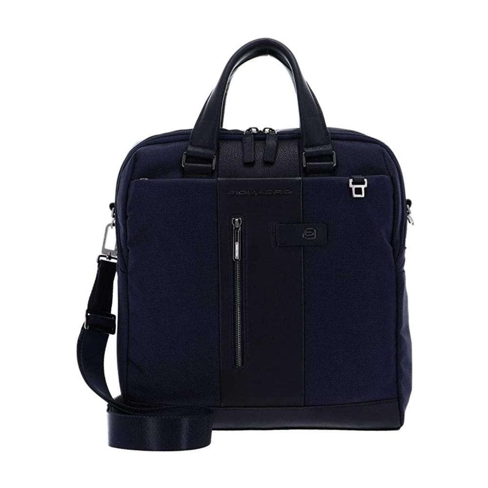 Piquadro Donna Blu Borsa Verticale Per Laptop E Ipad Unisex