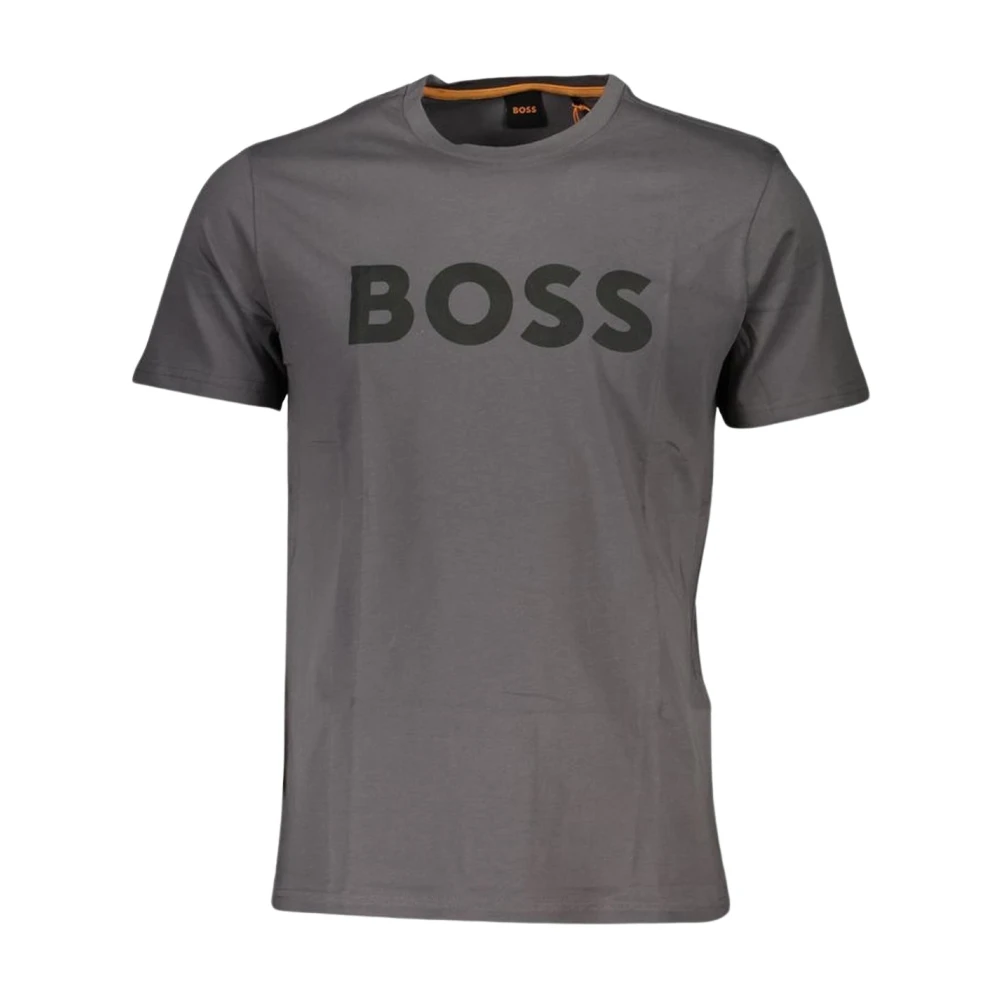 Hugo Boss T-Shirts Gray Heren