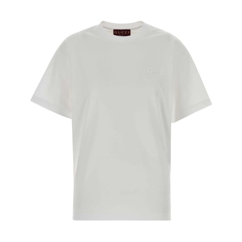 Gucci Women's White T-Shirts, S, T-Shirts And Polos