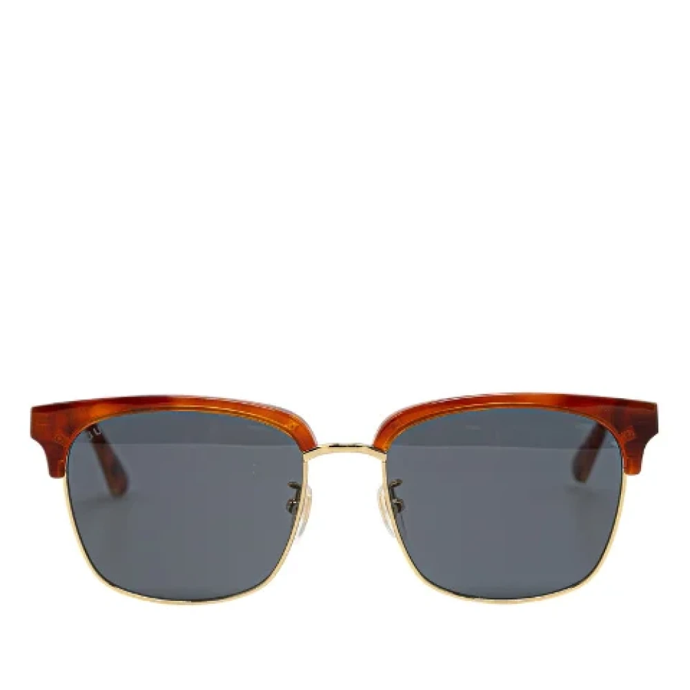 Gucci Vintage Pre-owned Glass sunglasses Brown Dames