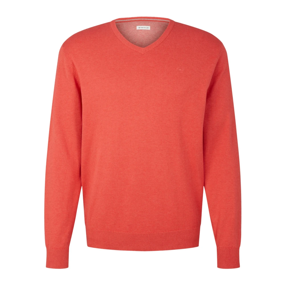 Tom Tailor Sweatshirts & Hoodies Red Heren