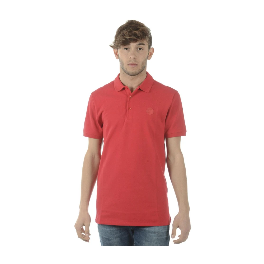 Versace Men's Red Polo Shirts, M, Polo Shirt